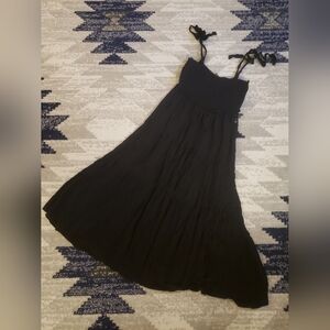 Zara Black Midi Dress Size S